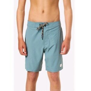 Katin Shorts OTG Crest Surf Trunk Size 33 Performance Beach Pockets Hiking Teal